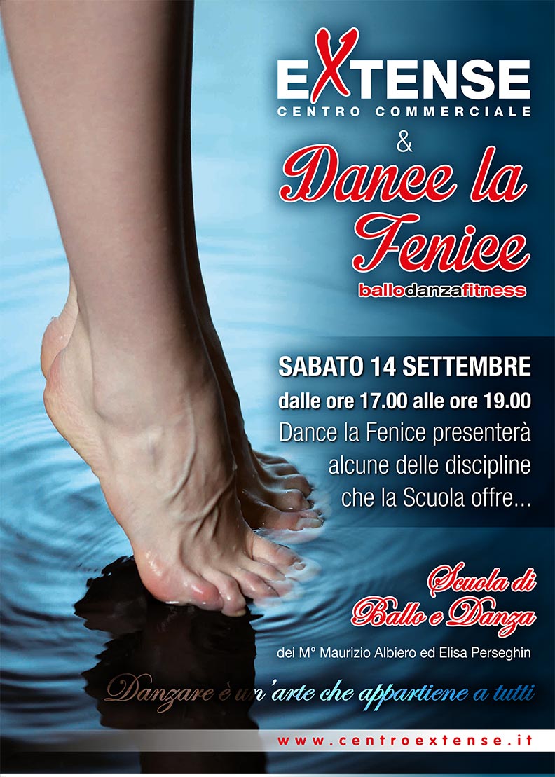 Dance La Fenice al centro Commerciale Extense - 14 settembre 2013