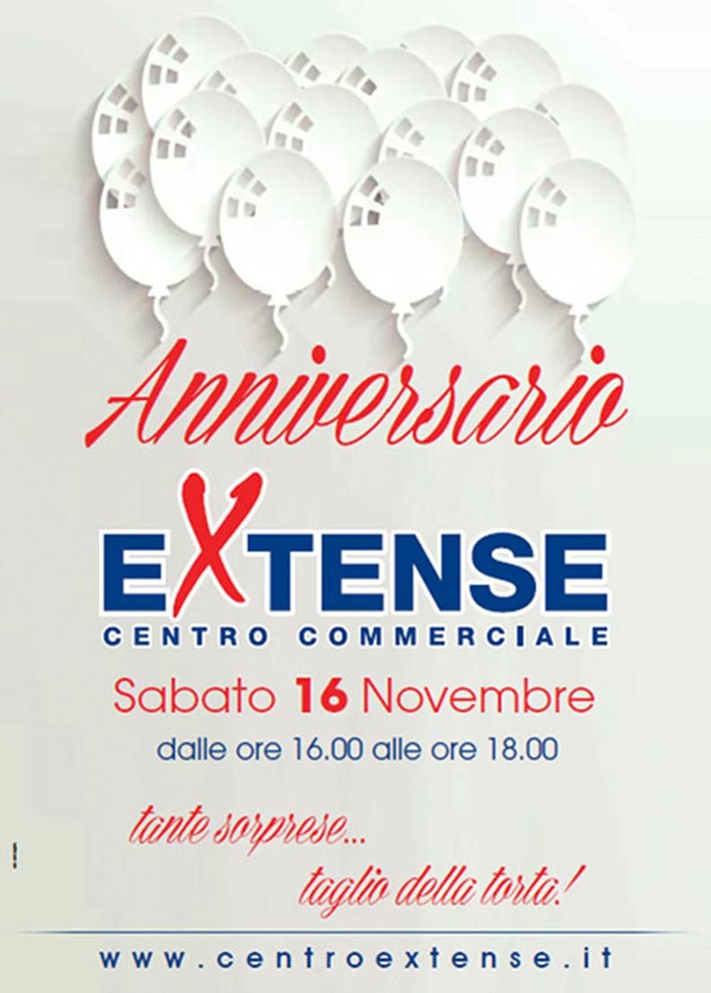 11° Anniversario Centro Commerciale Extense - 16 novembre 2013